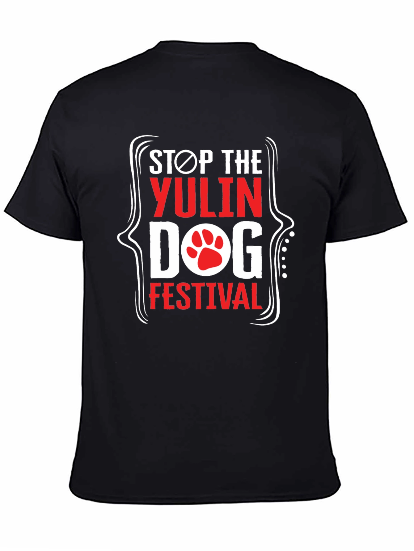 Stop the Yulin Dog Festival Graphic T-Shirt