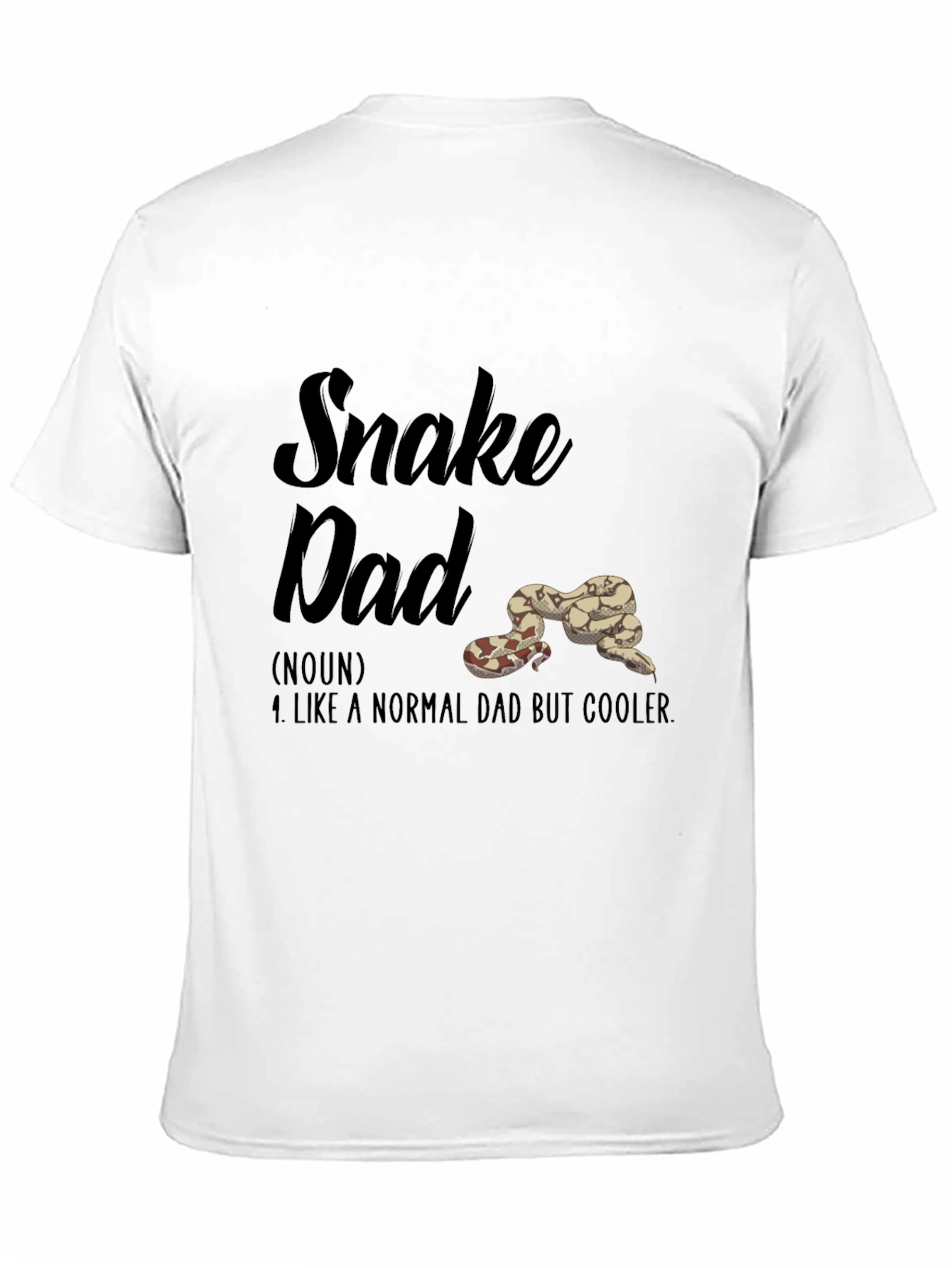 Snake Dad T-Shirt - Cool Dad Definition