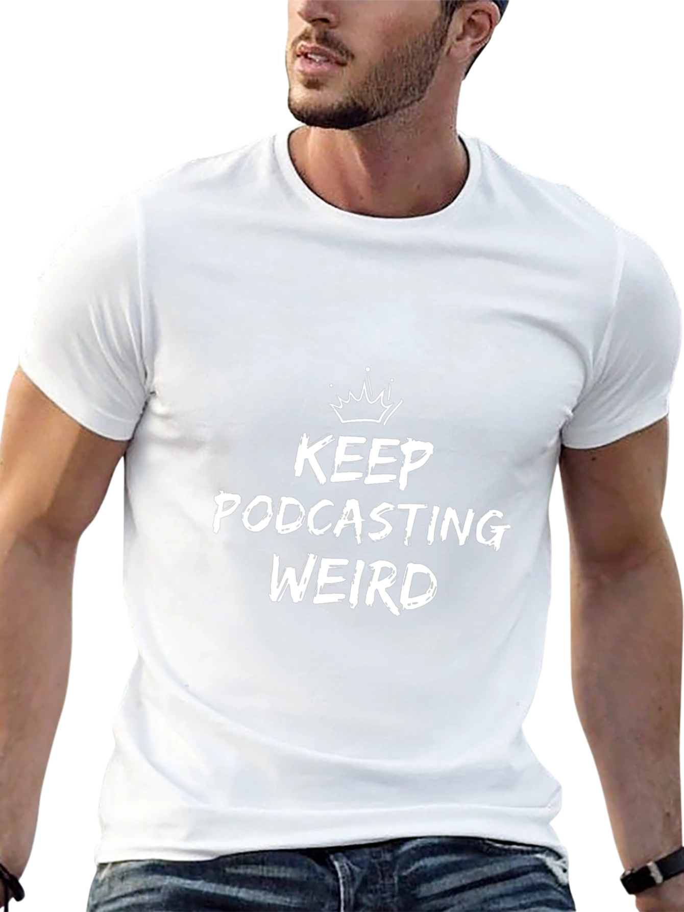 Keep Podcasting Weird T-Shirt
