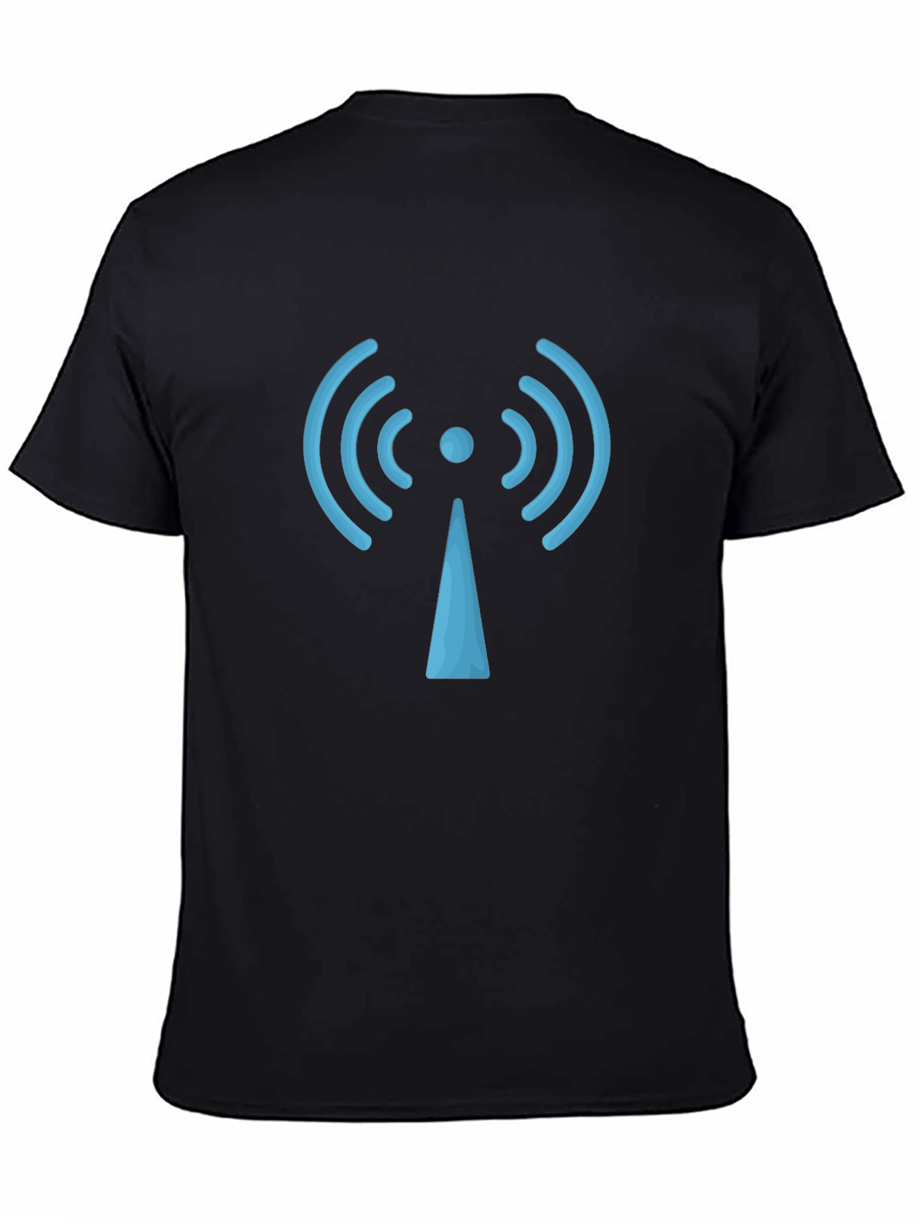 Wireless Signal T-Shirt - Modern Tech Style