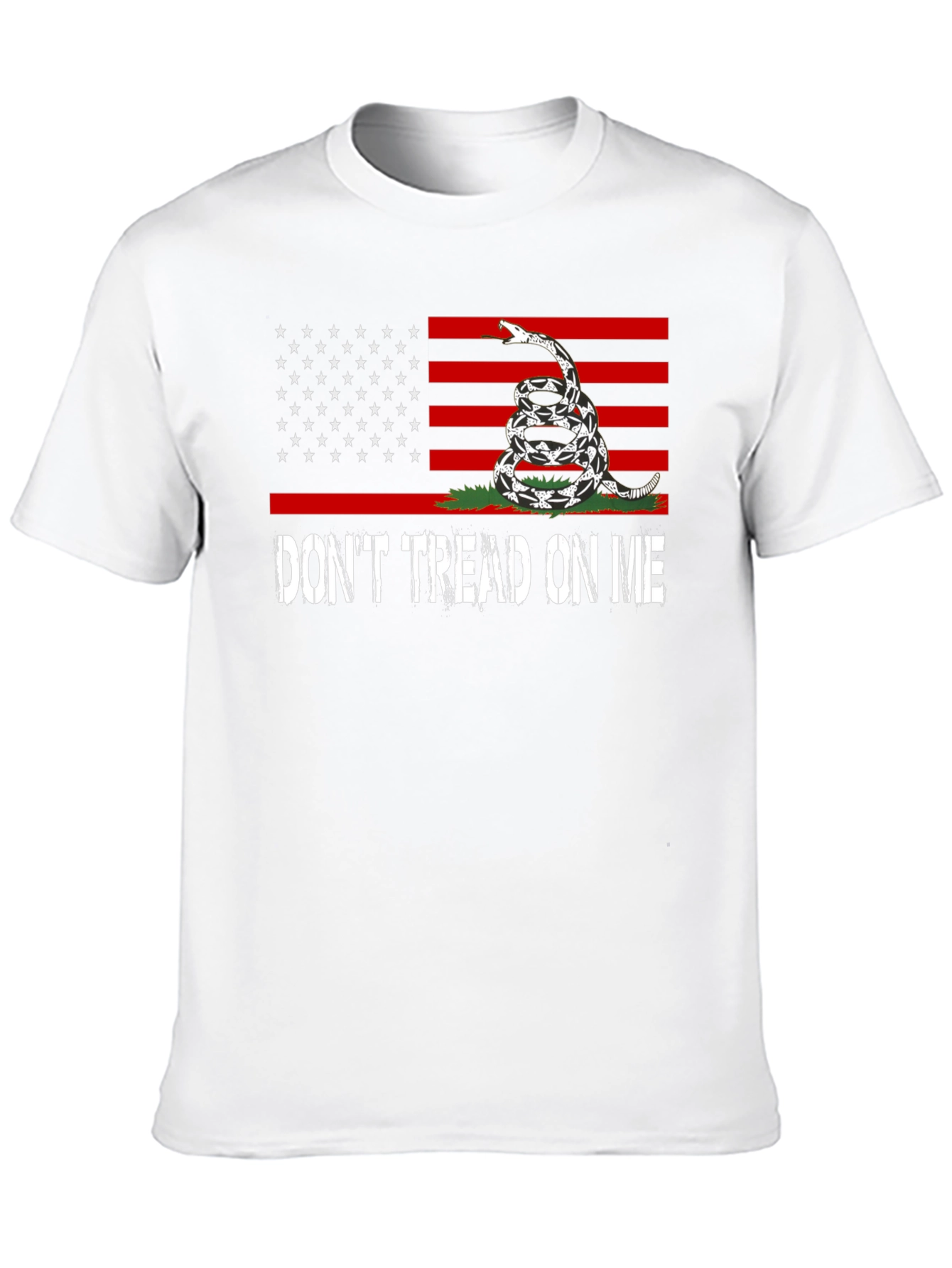 Dont Tread On Me USA Flag Graphic Tee