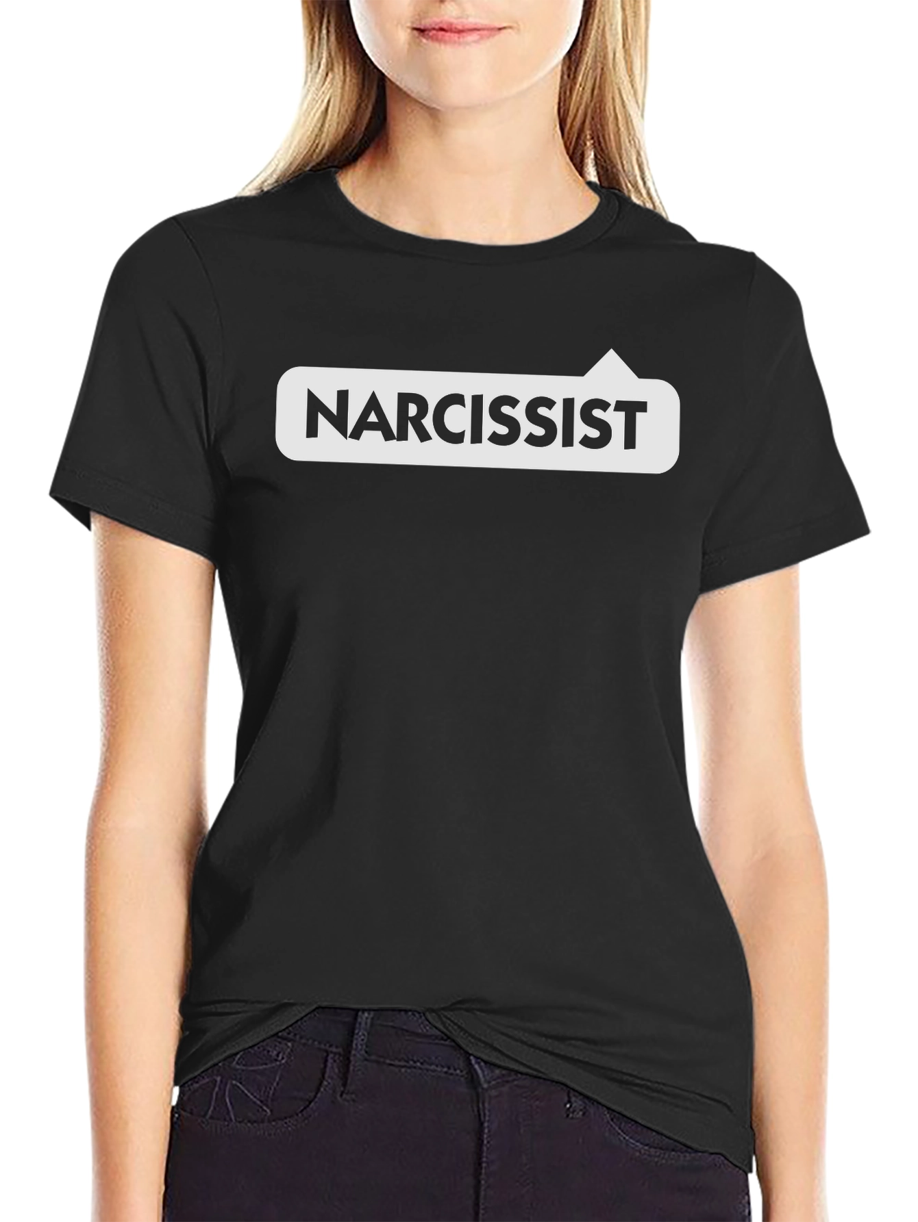 Narcissist Graphic Tee - Bold Statement Shirt