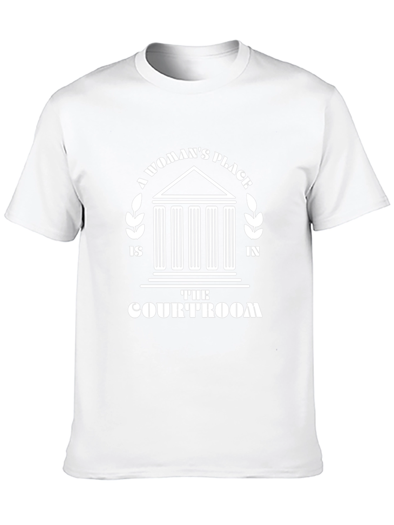 Empowered Womens Courthouse T-Shirt