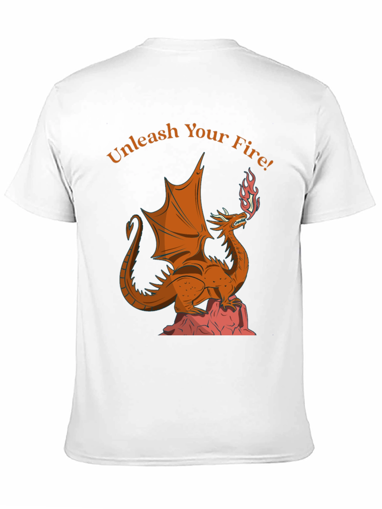 Unleash Your Fire Dragon Graphic Tee
