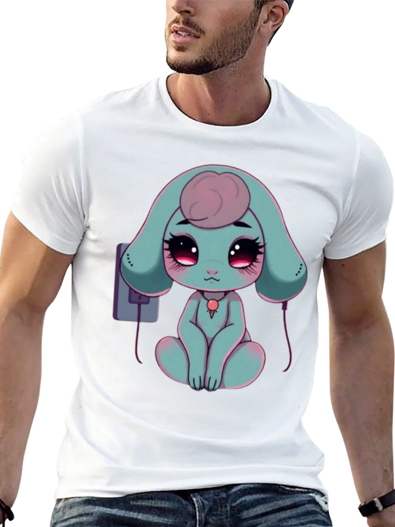 Cute Anime Bunny T-Shirt