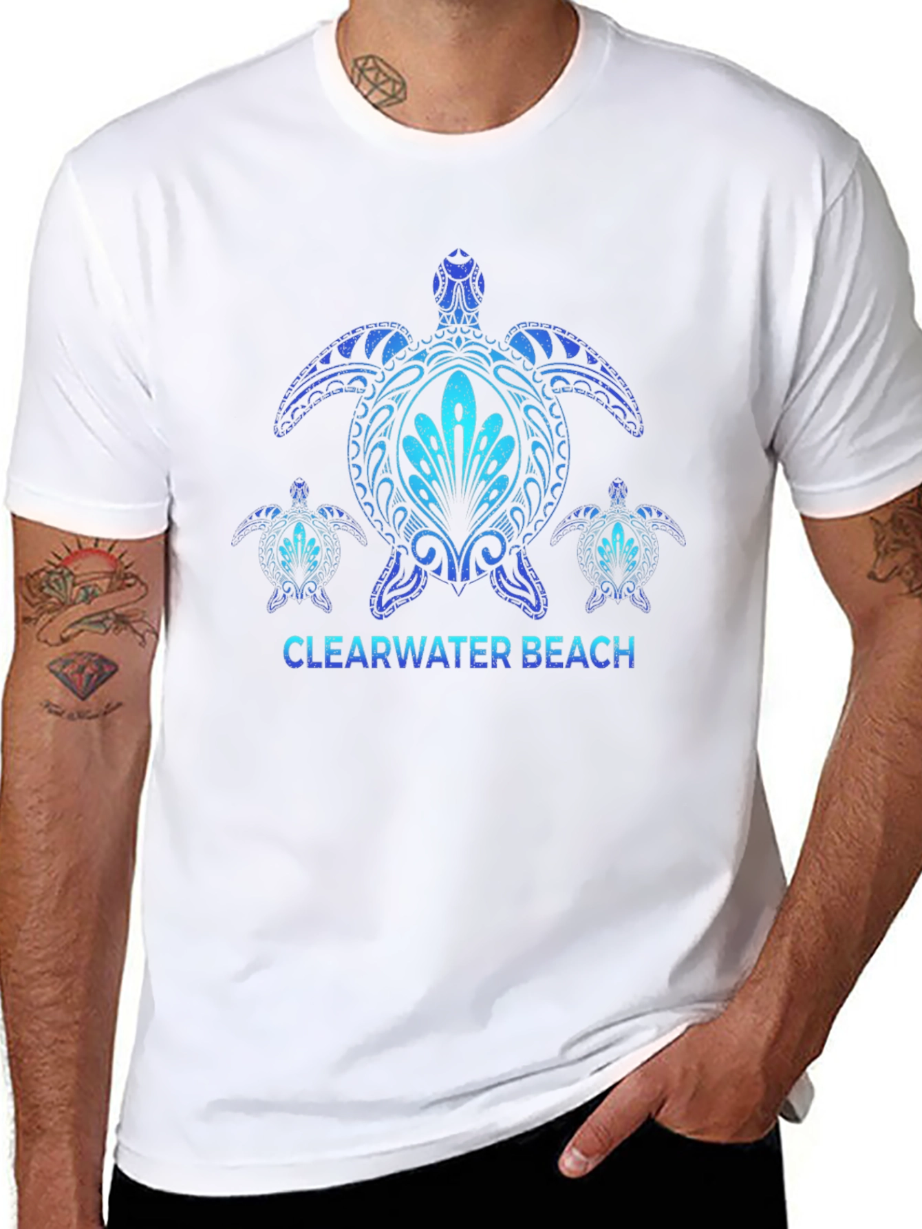 Clearwater Beach Turtle T-Shirt