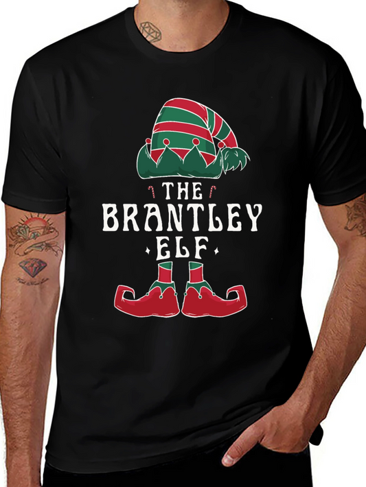 Brantley Elf Christmas T-Shirt Festive Holiday Apparel