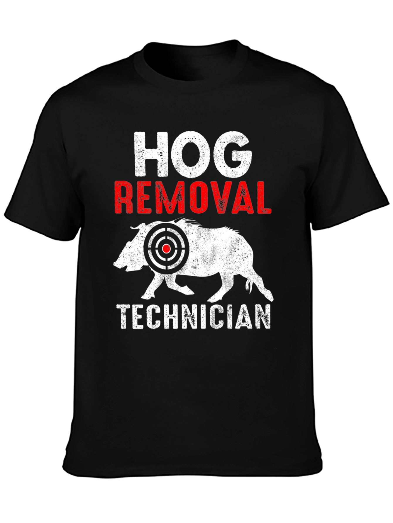 Hog Removal Technician Graphic Tee - Hunting Apparel