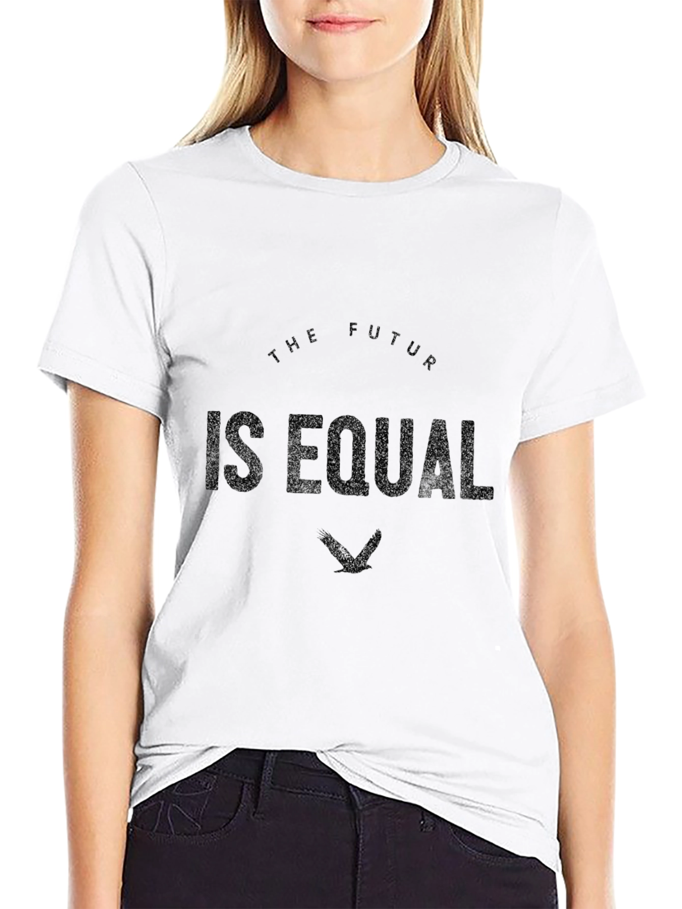 The Future is Equal Black T-Shirt