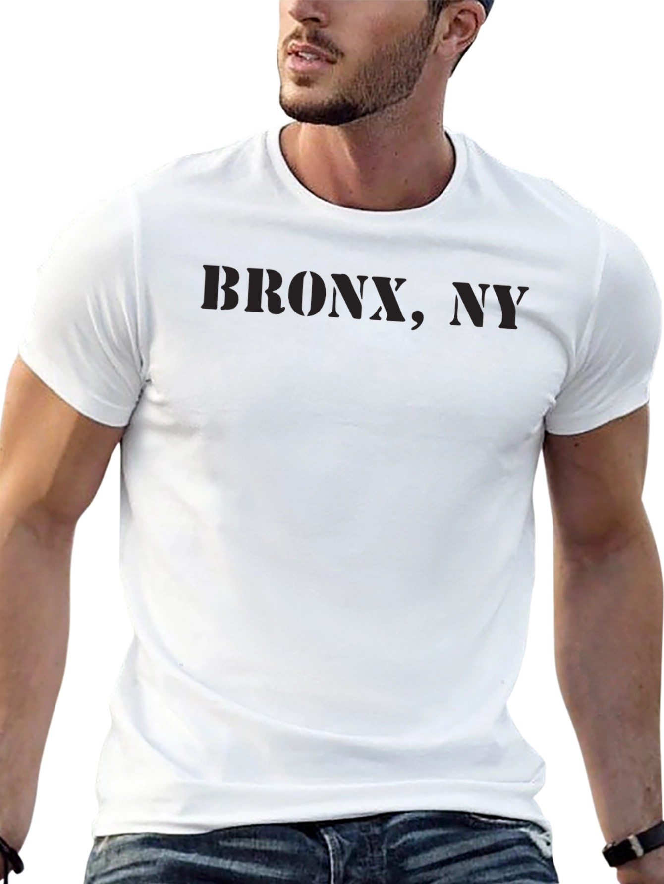 Bronx NY Black Graphic T-Shirt
