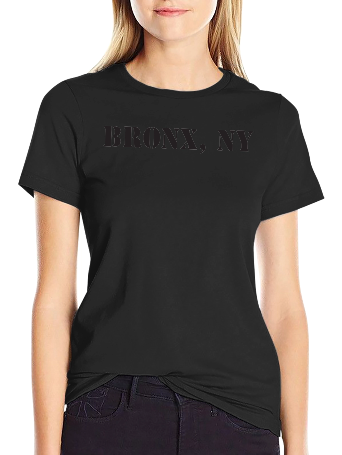Bronx NY Black Graphic T-Shirt