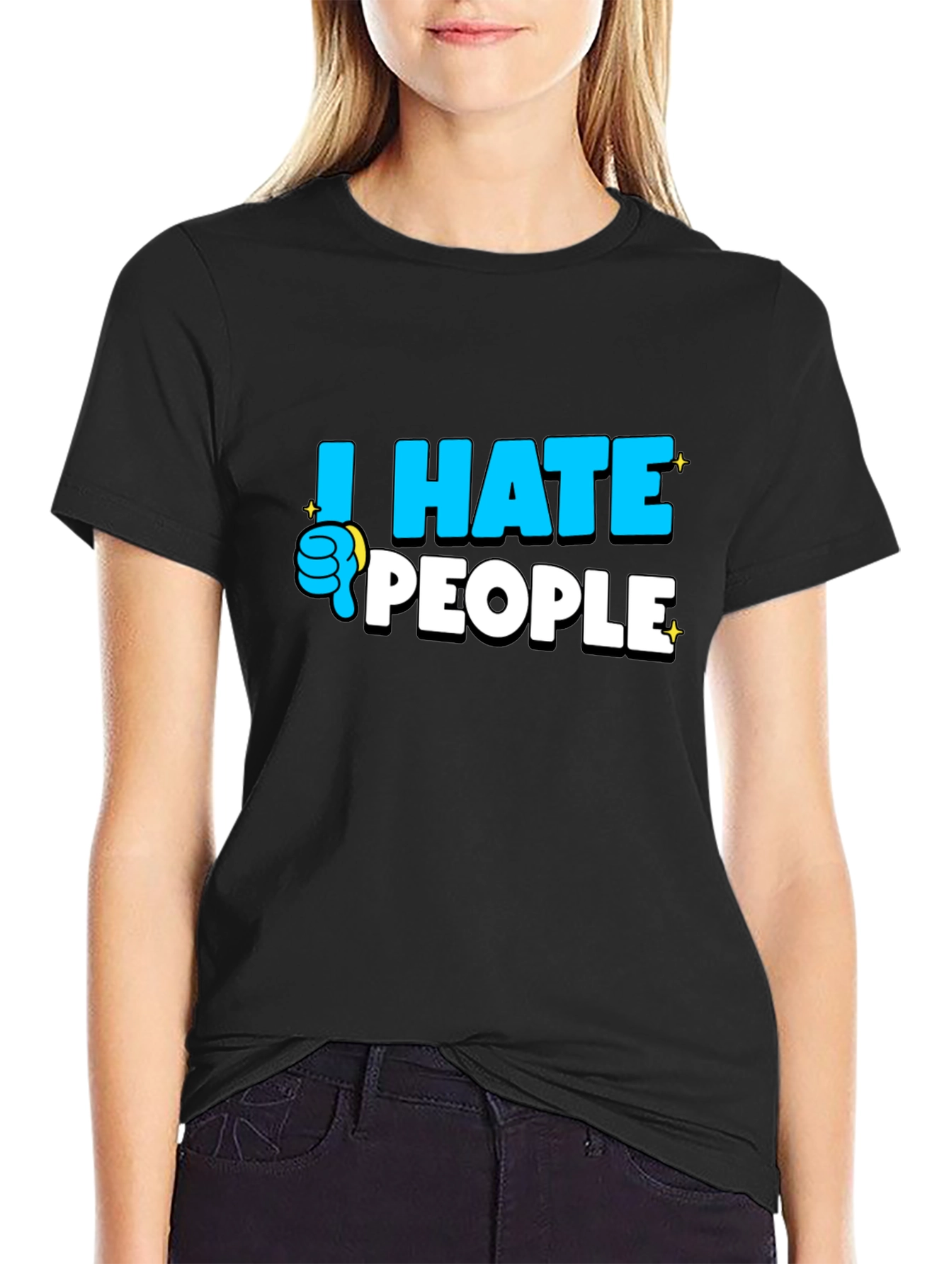 I Hate People Graphic Tee
