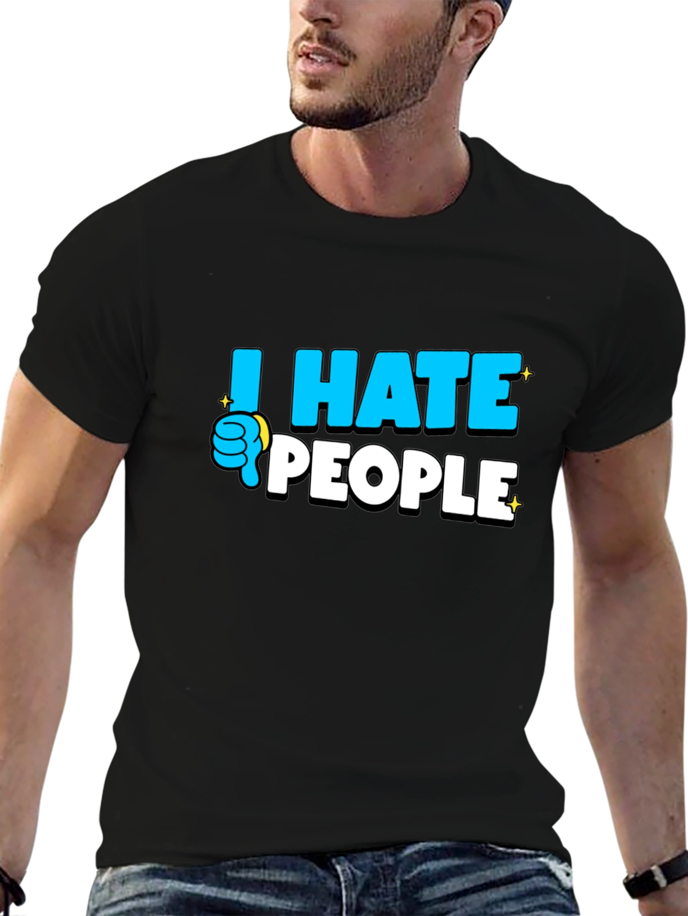 I Hate People Graphic Tee