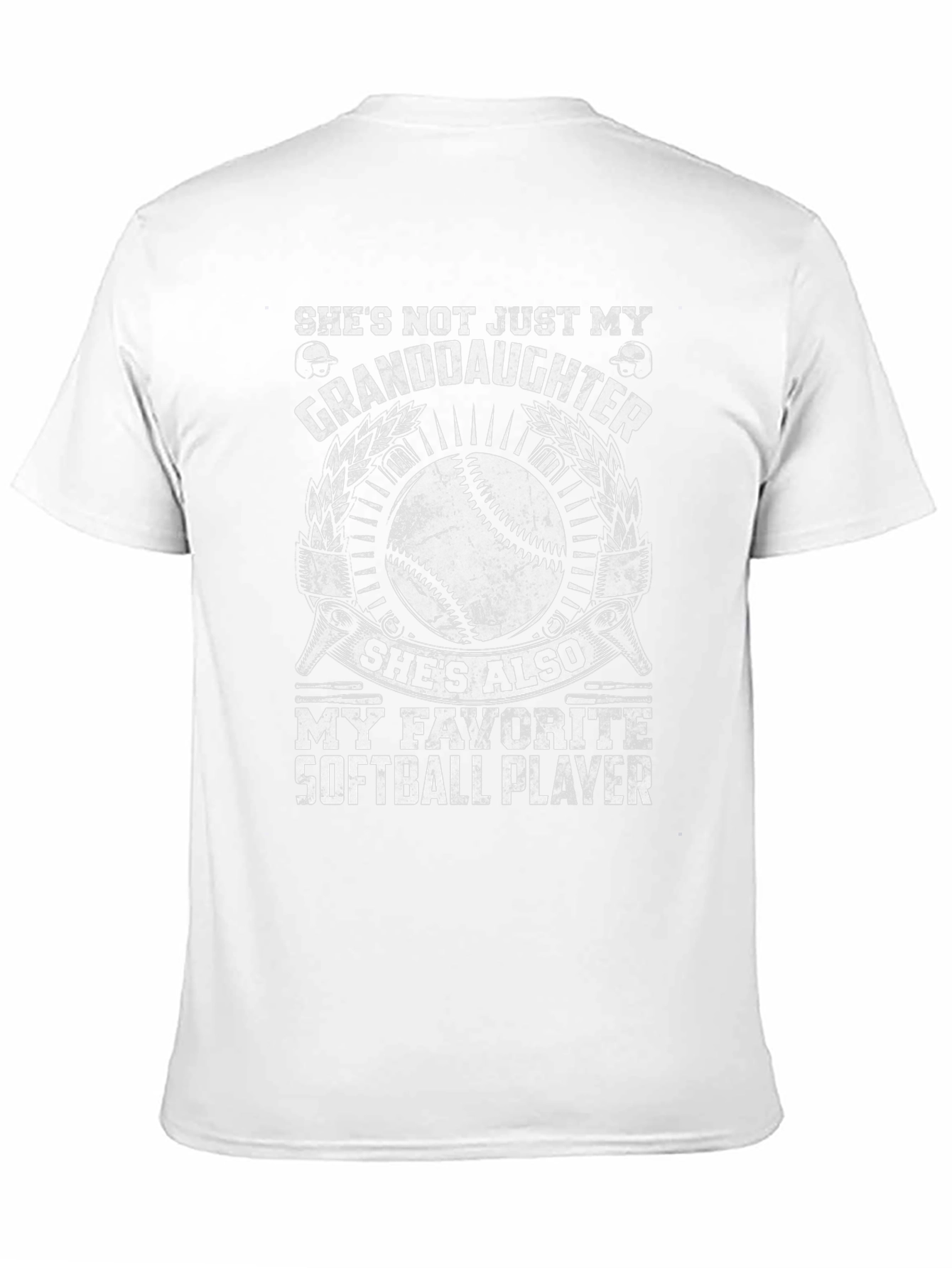 Granddaughter Softball Player Graphic Tee