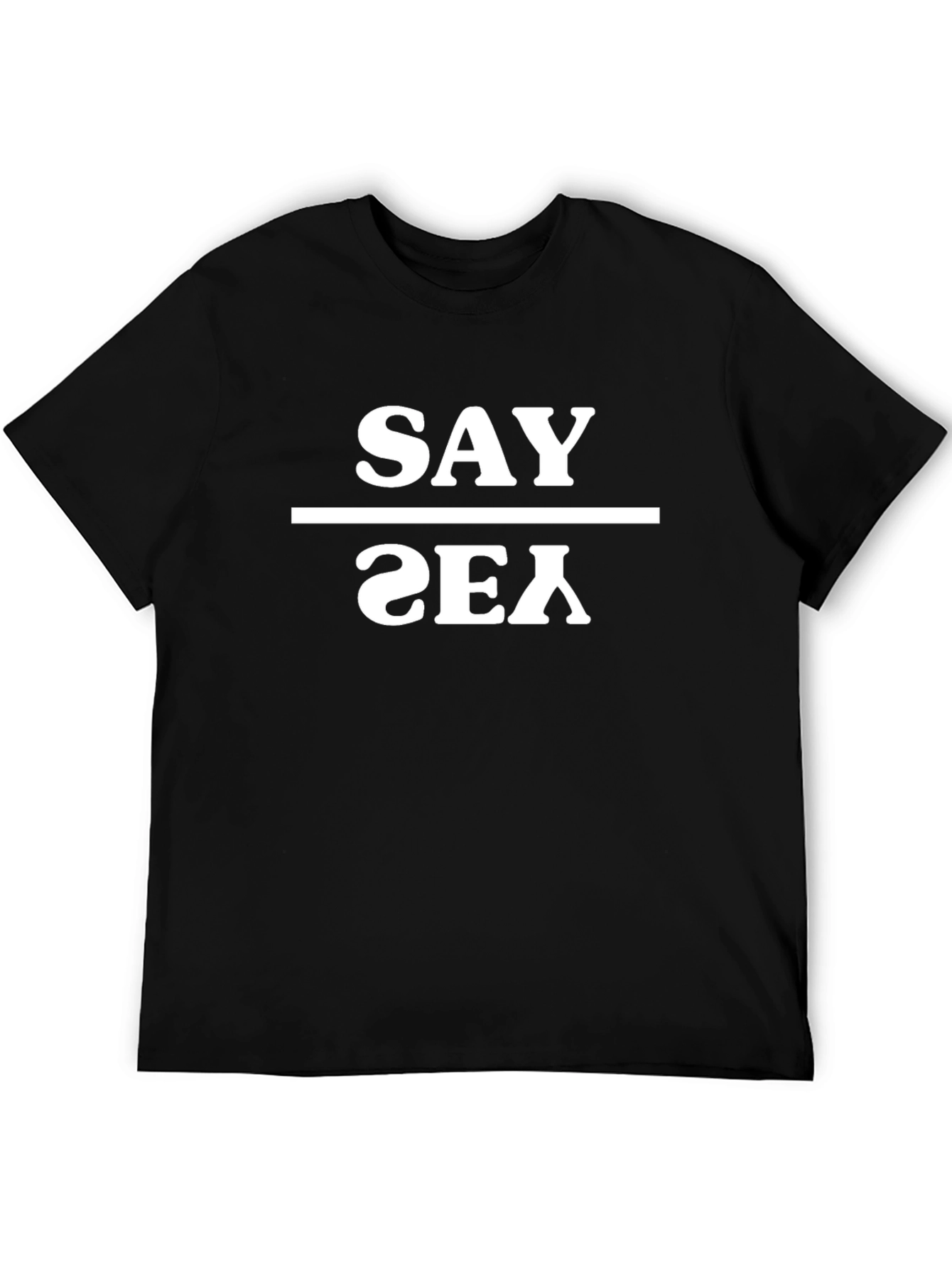 Say Yes/Sex Graphic T-Shirt