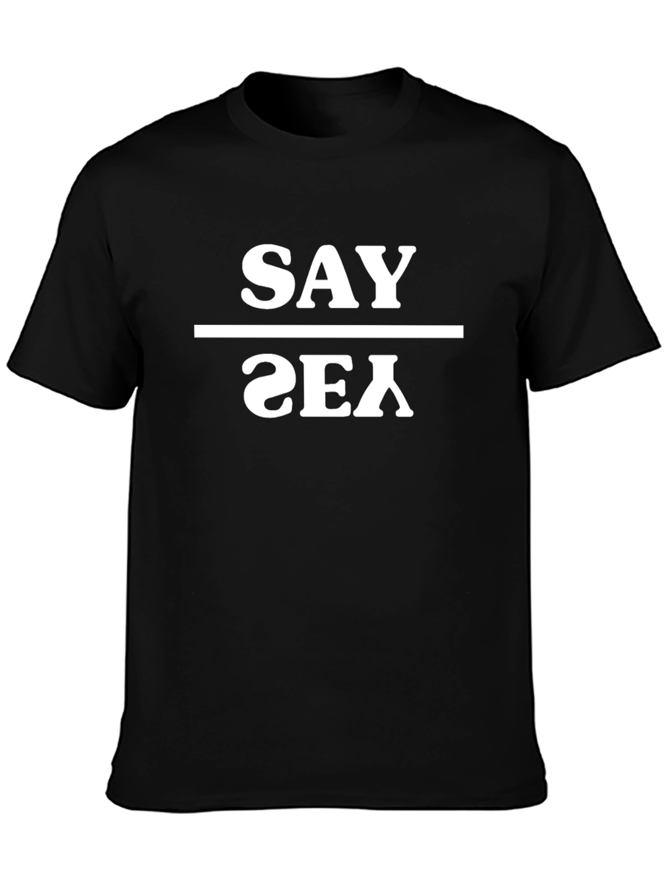 Say Yes/Sex Graphic T-Shirt
