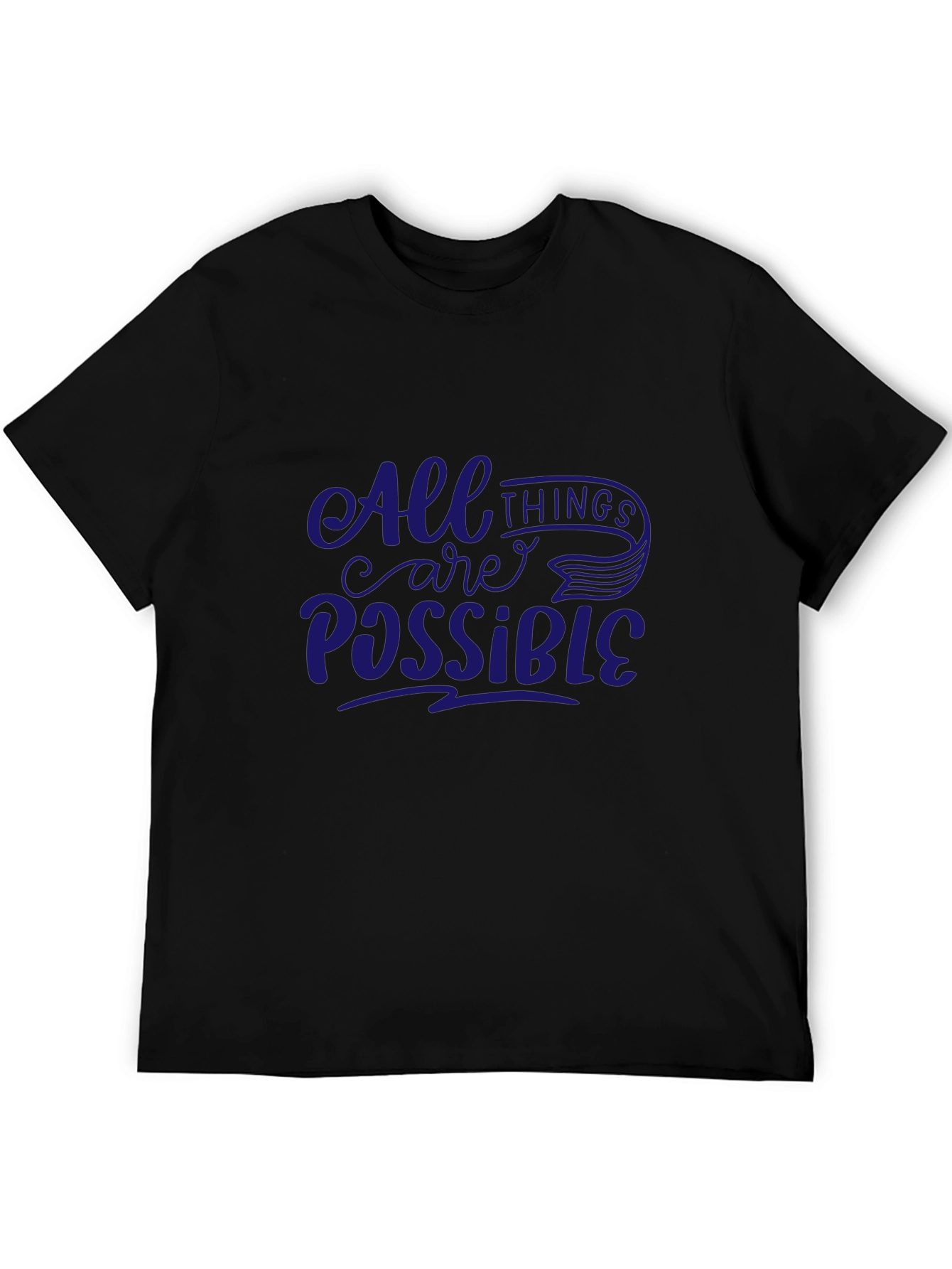 All Things Possible T-Shirt - Black