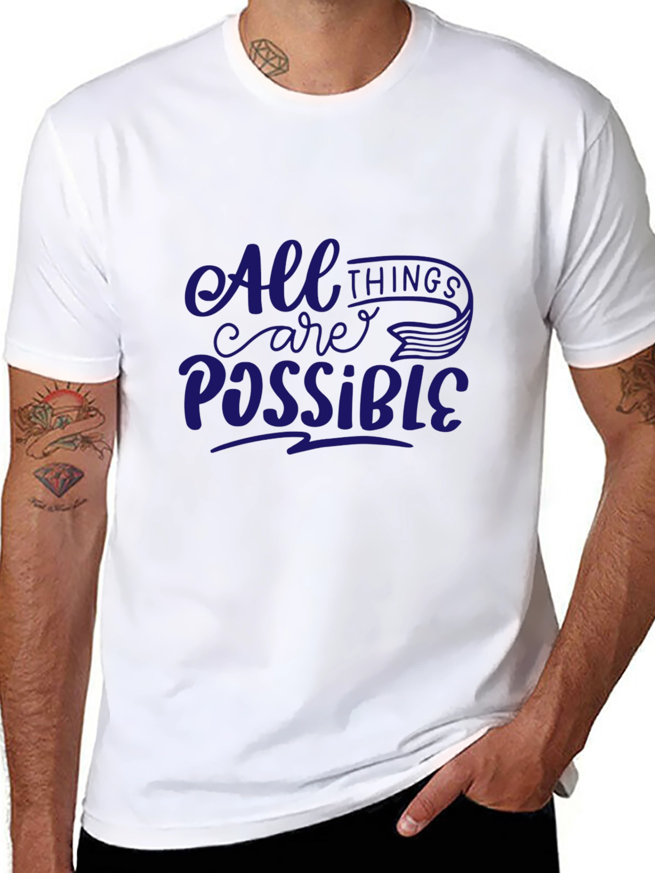 All Things Possible T-Shirt - Black