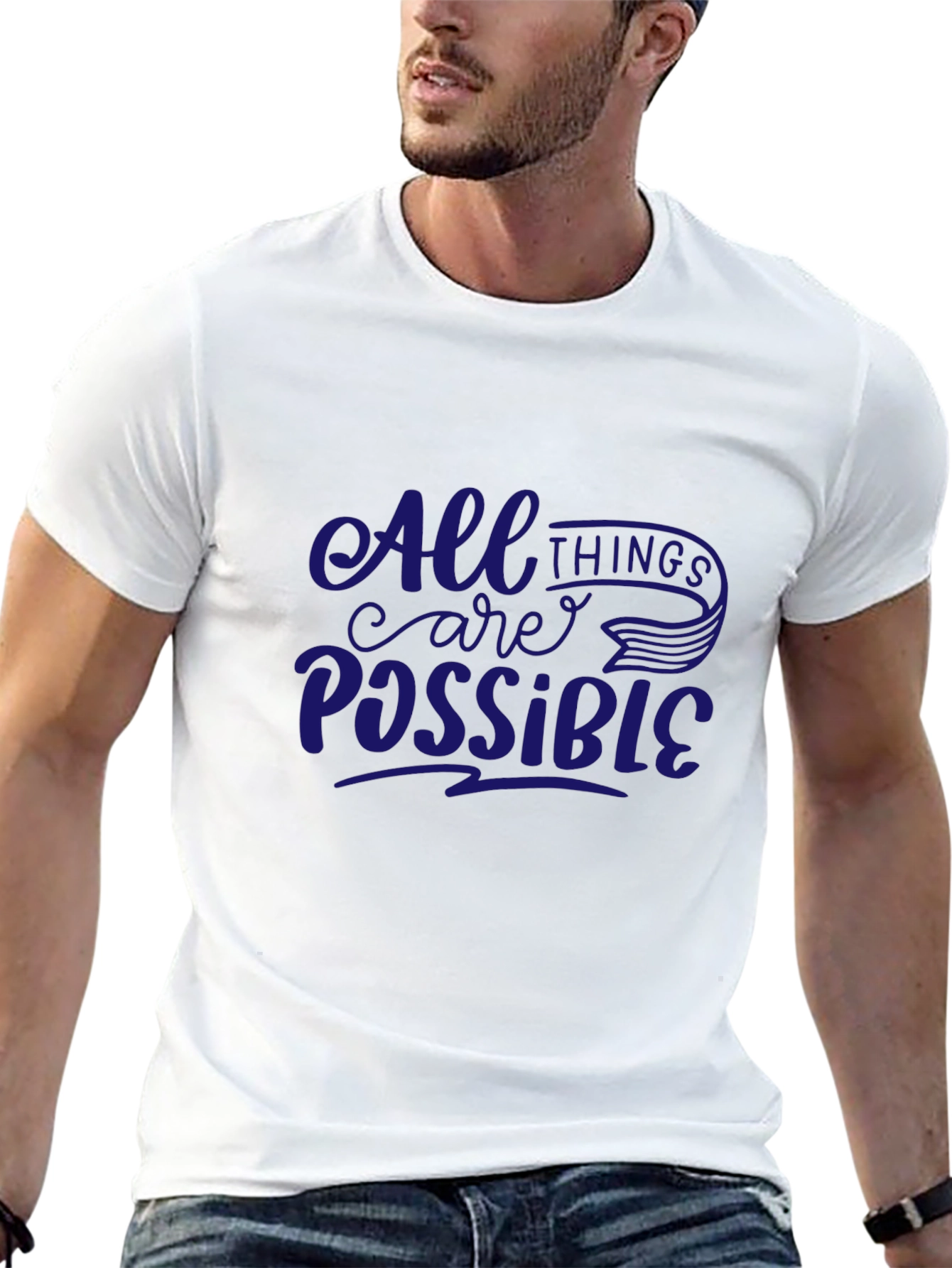 All Things Possible T-Shirt - Black