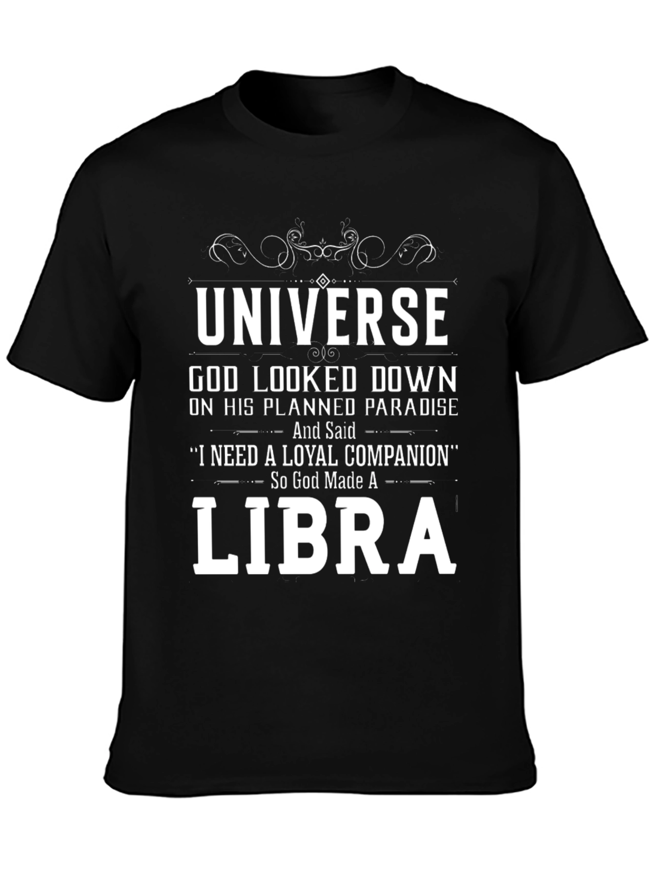 Universe Libra T-Shirt - Loyal Companion Tee