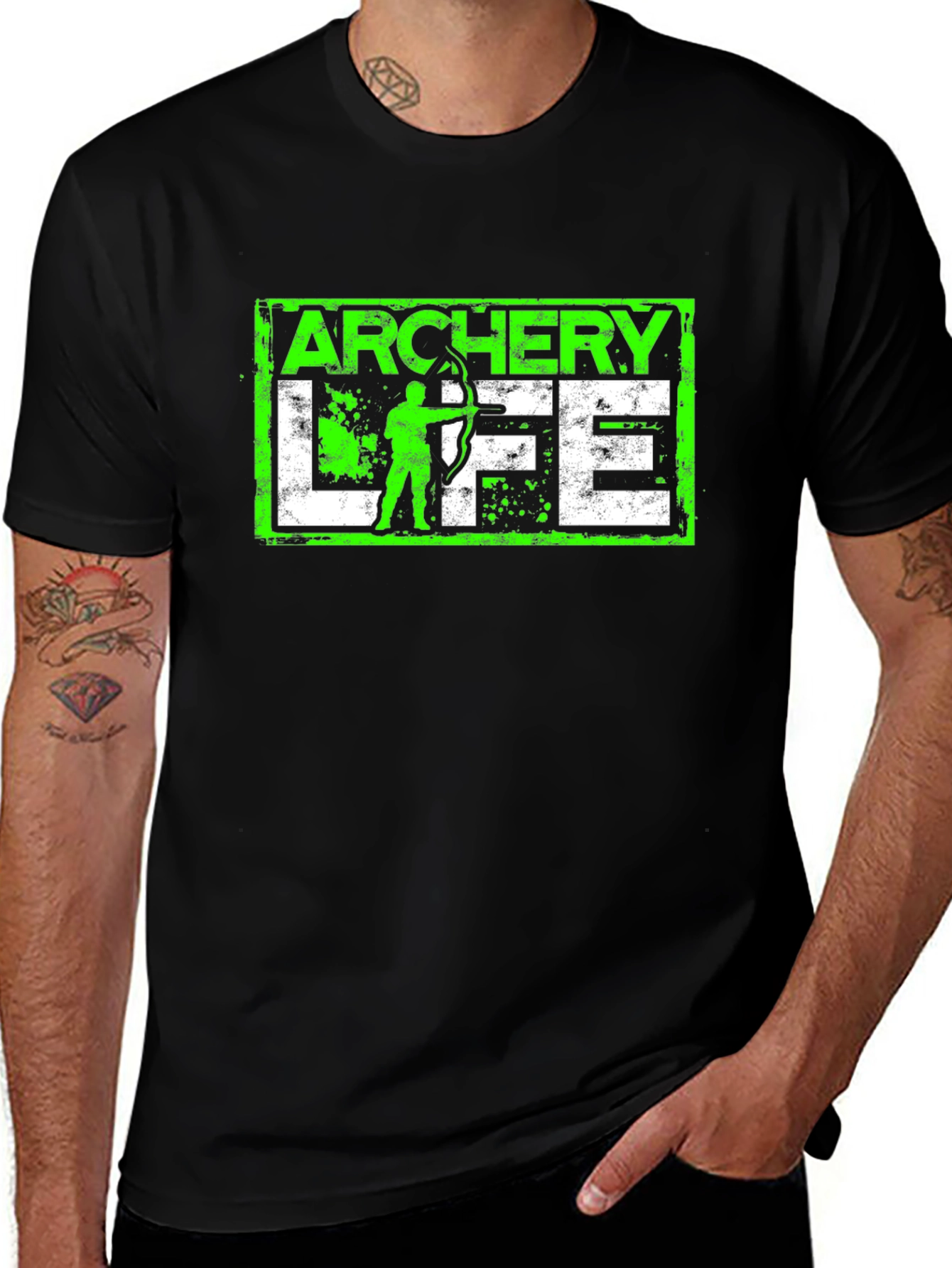 Archery Life Graphic Tee - Cool Archer T-Shirt