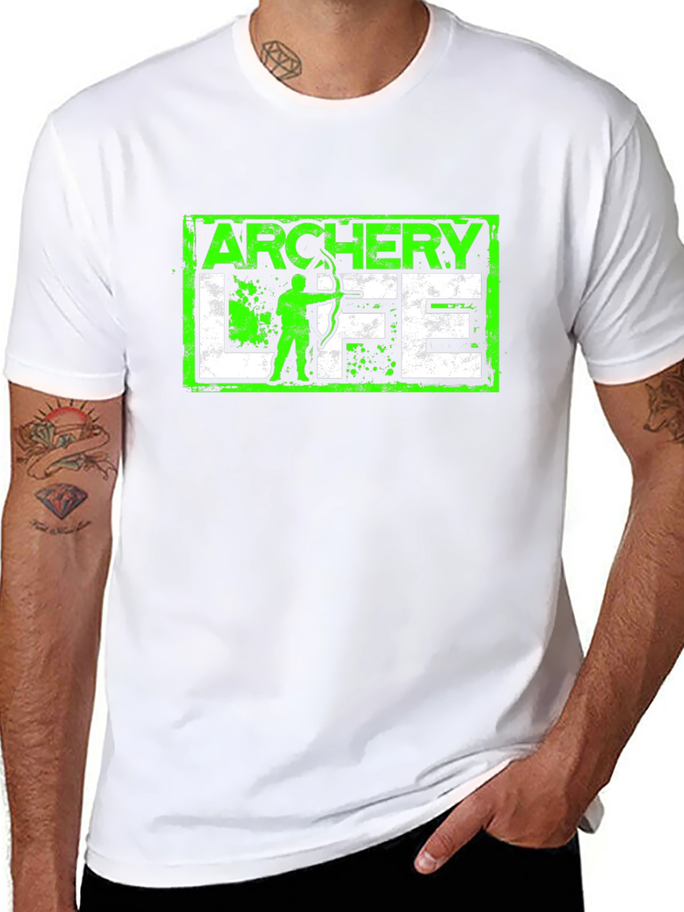 Archery Life Graphic Tee - Cool Archer T-Shirt