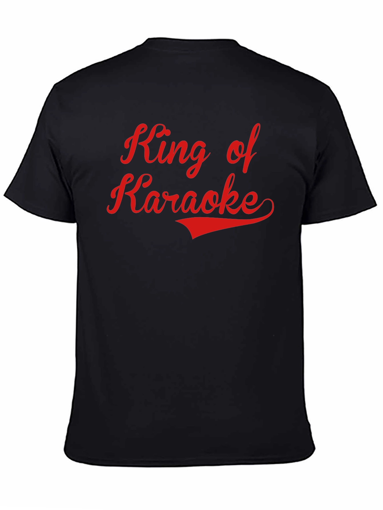 King of Karaoke Black T-Shirt
