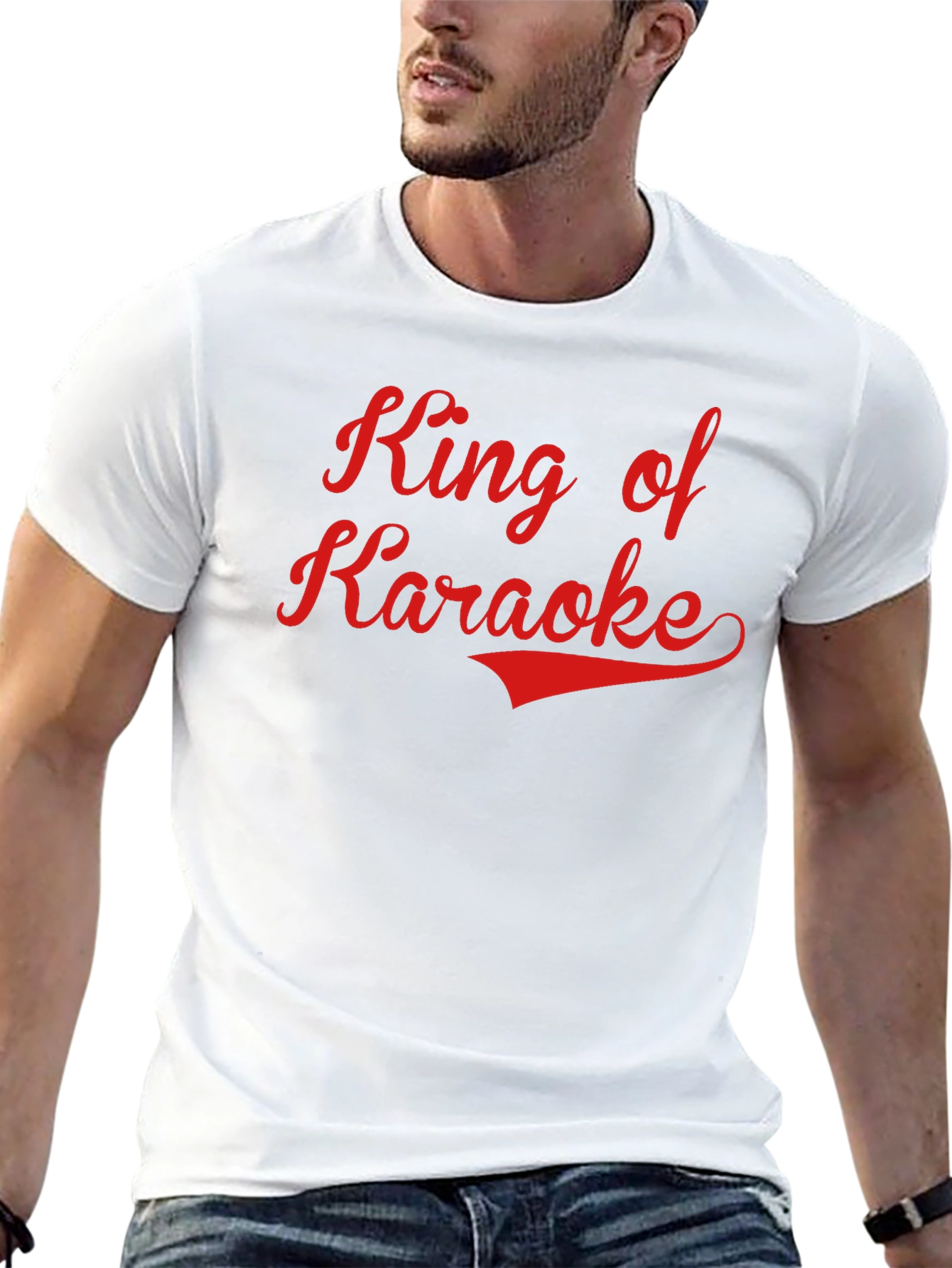 King of Karaoke Black T-Shirt