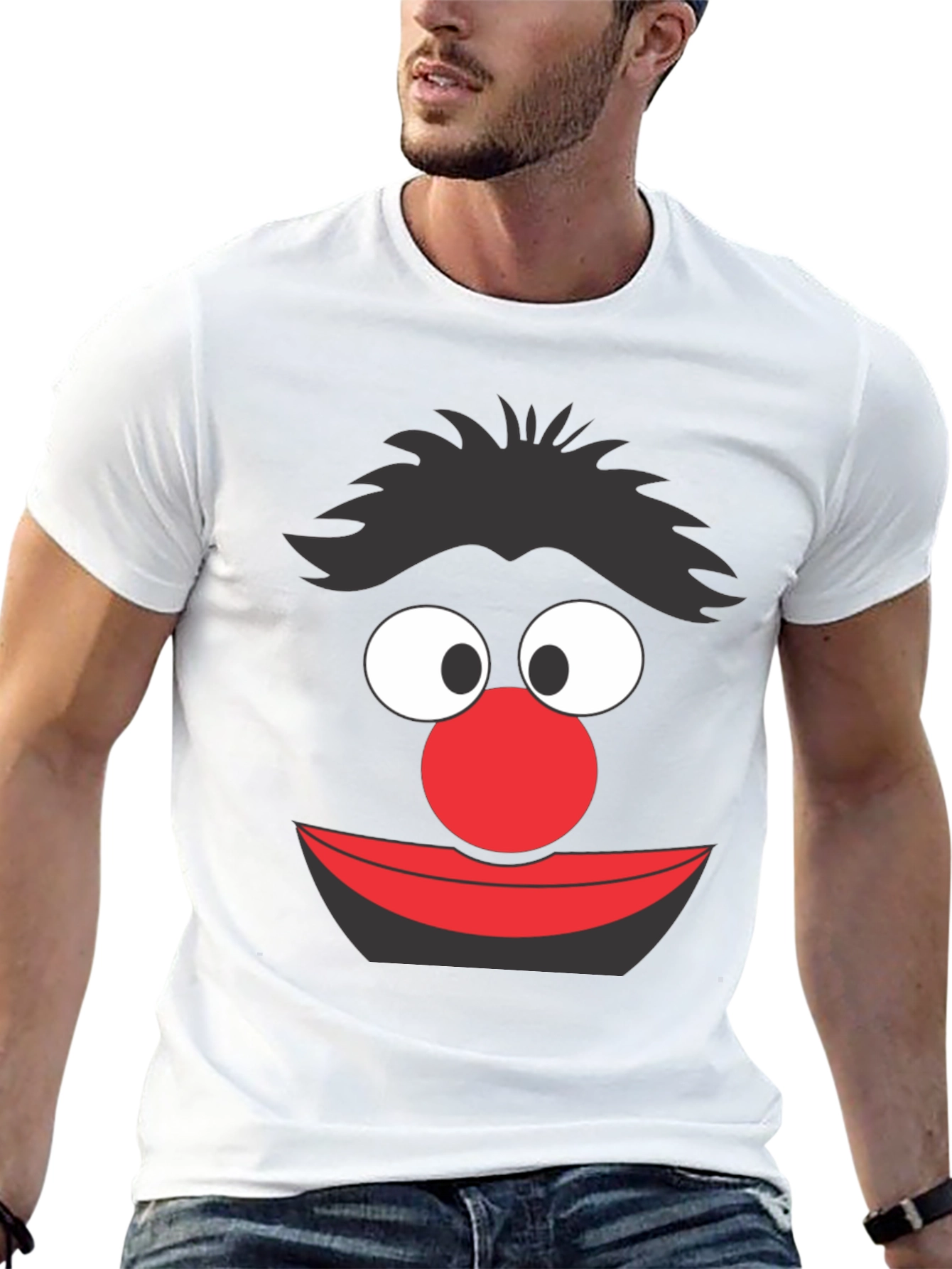 Funny Cartoon Face T-Shirt