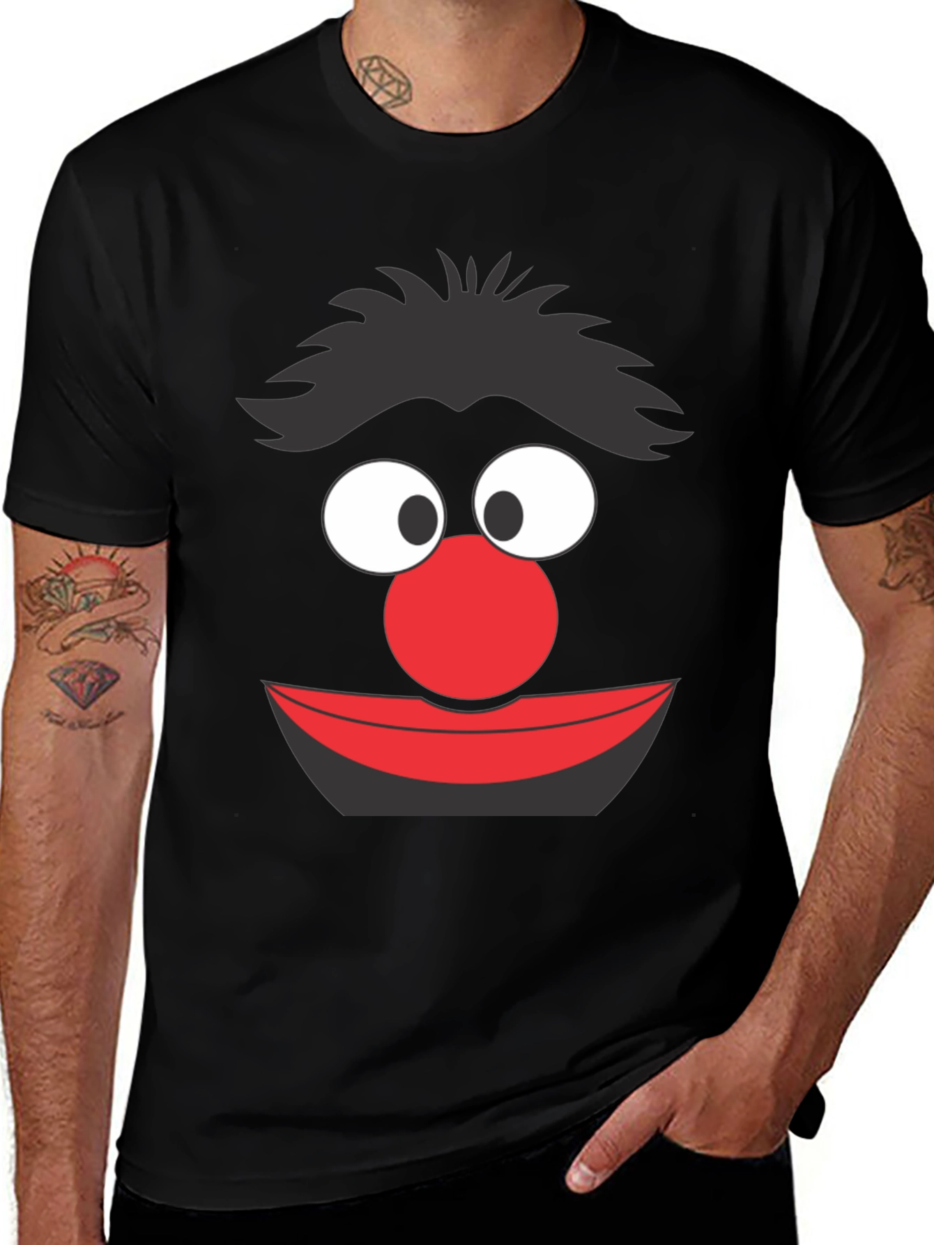 Funny Cartoon Face T-Shirt