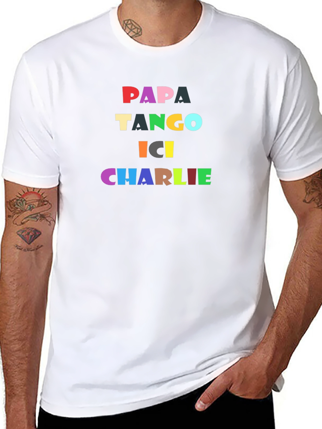 Papa Tango Ici Charlie T-Shirt