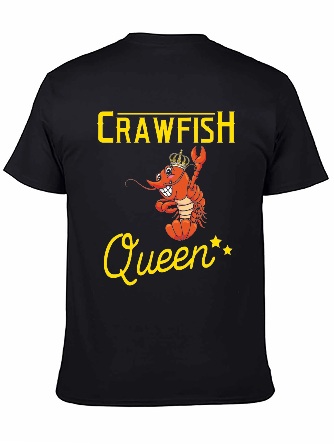 Crawfish Queen Graphic Tee - Funny Cajun Shirt