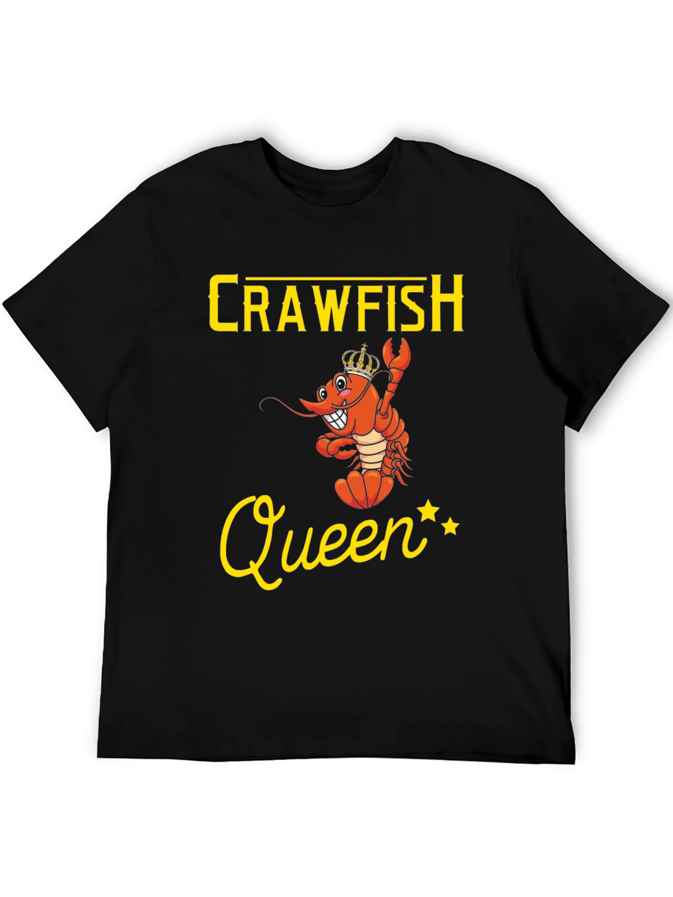 Crawfish Queen Graphic Tee - Funny Cajun Shirt