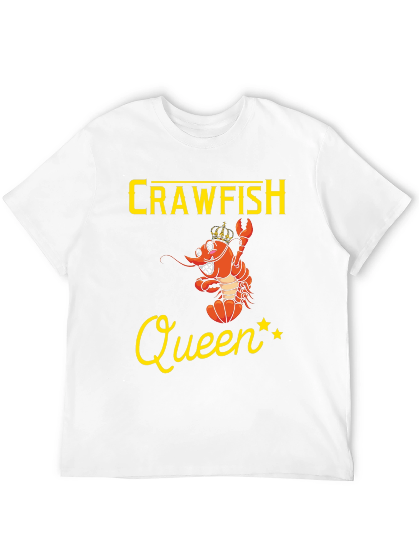 Crawfish Queen Graphic Tee - Funny Cajun Shirt