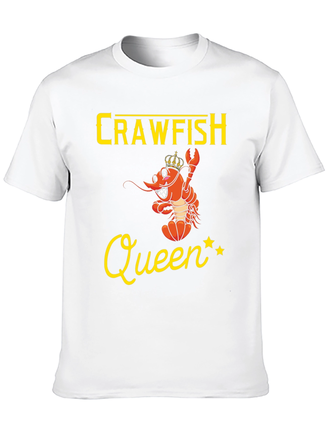 Crawfish Queen Graphic Tee - Funny Cajun Shirt