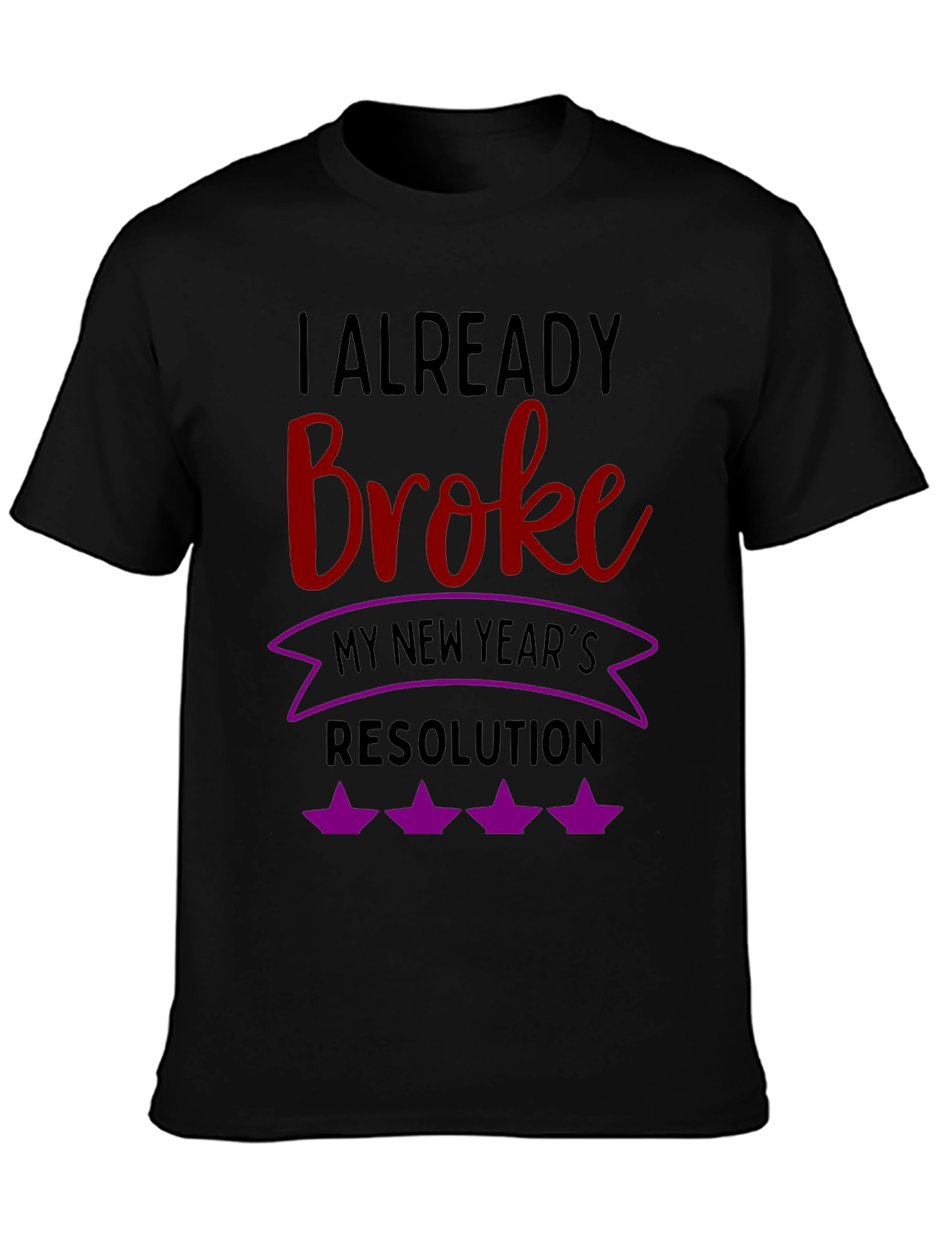 Funny New Years Resolution T-Shirt