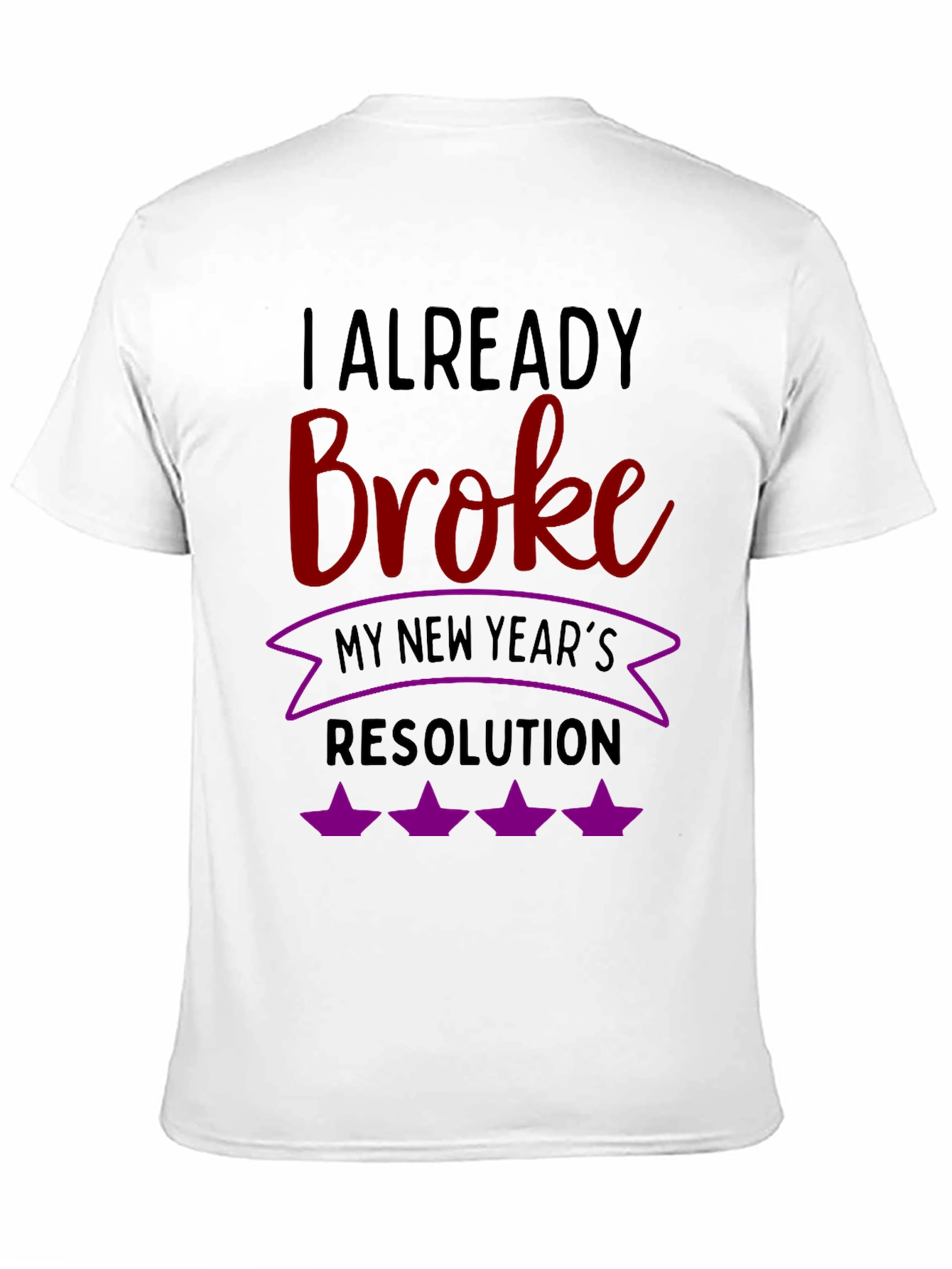Funny New Years Resolution T-Shirt