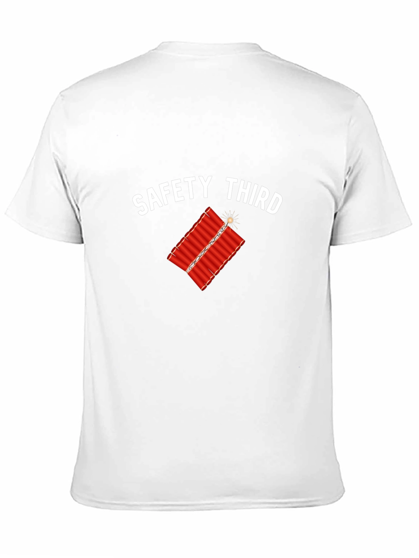 Safety Third Funny Graphic Tee