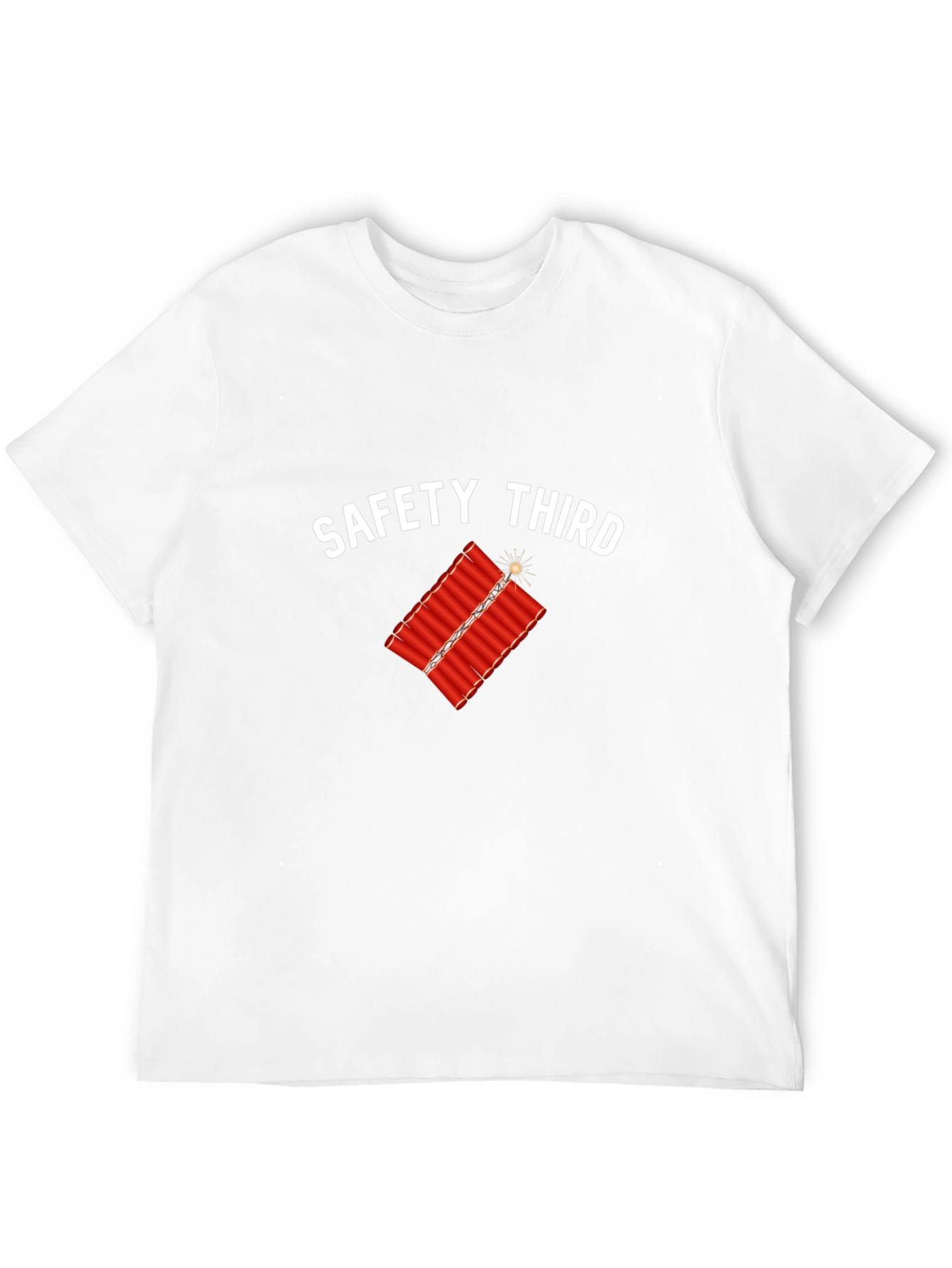 Safety Third Funny Graphic Tee