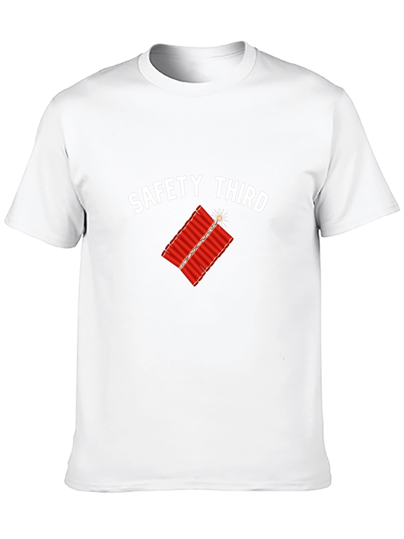 Safety Third Funny Graphic Tee