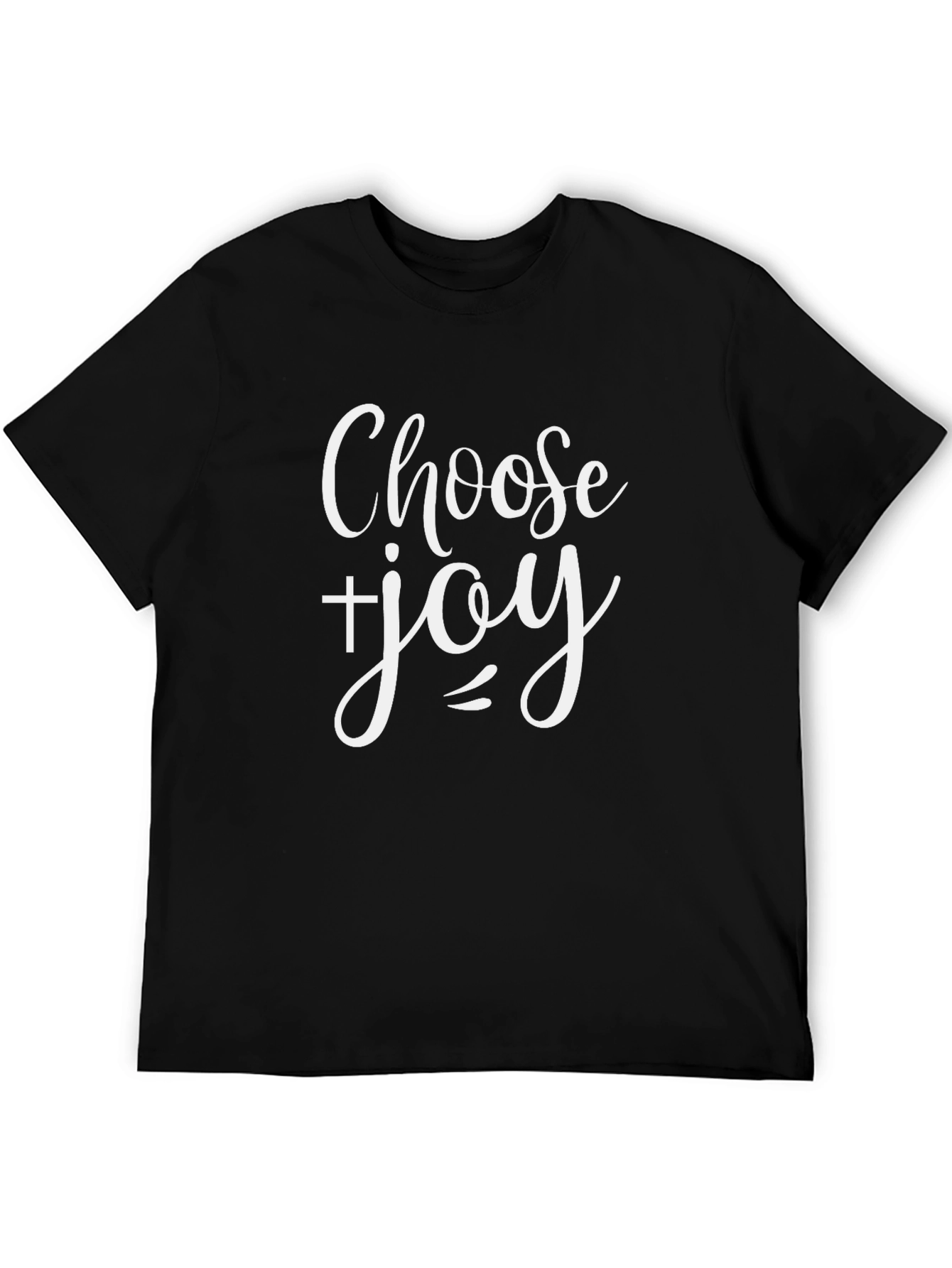 Choose Joy Graphic T-Shirt - Black