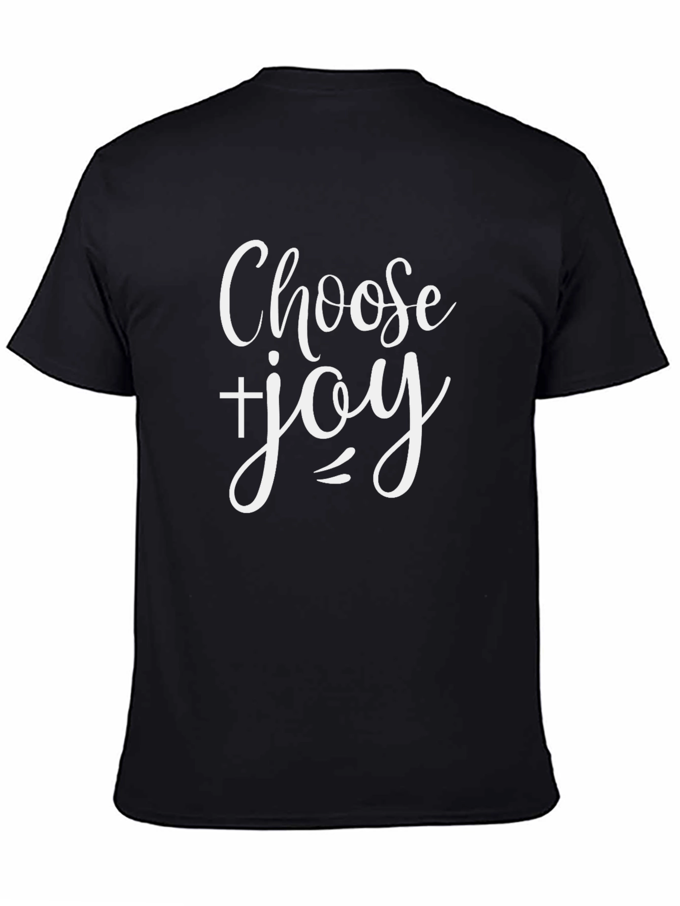 Choose Joy Graphic T-Shirt - Black