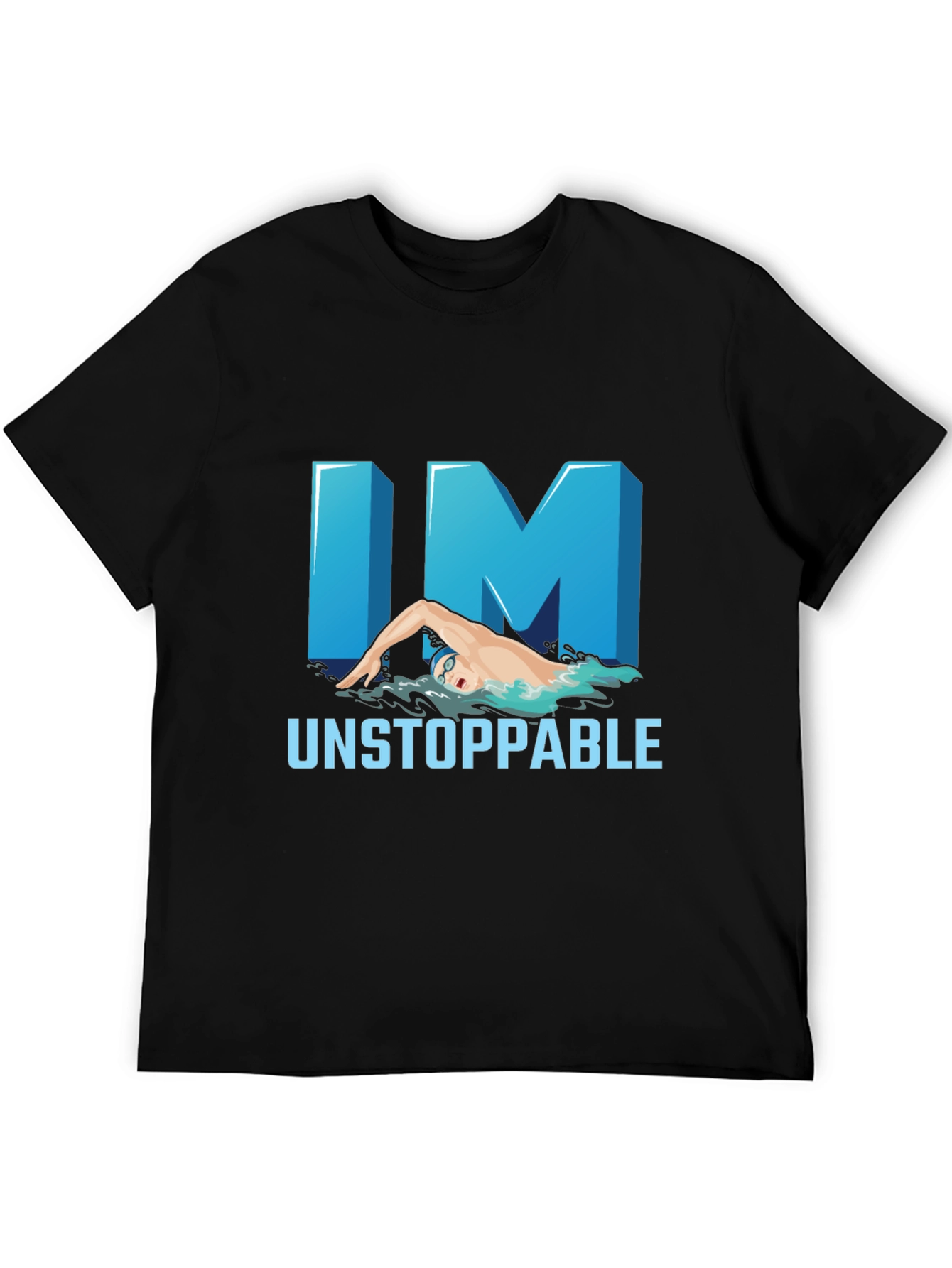 Unstoppable Swimmer Graphic Tee