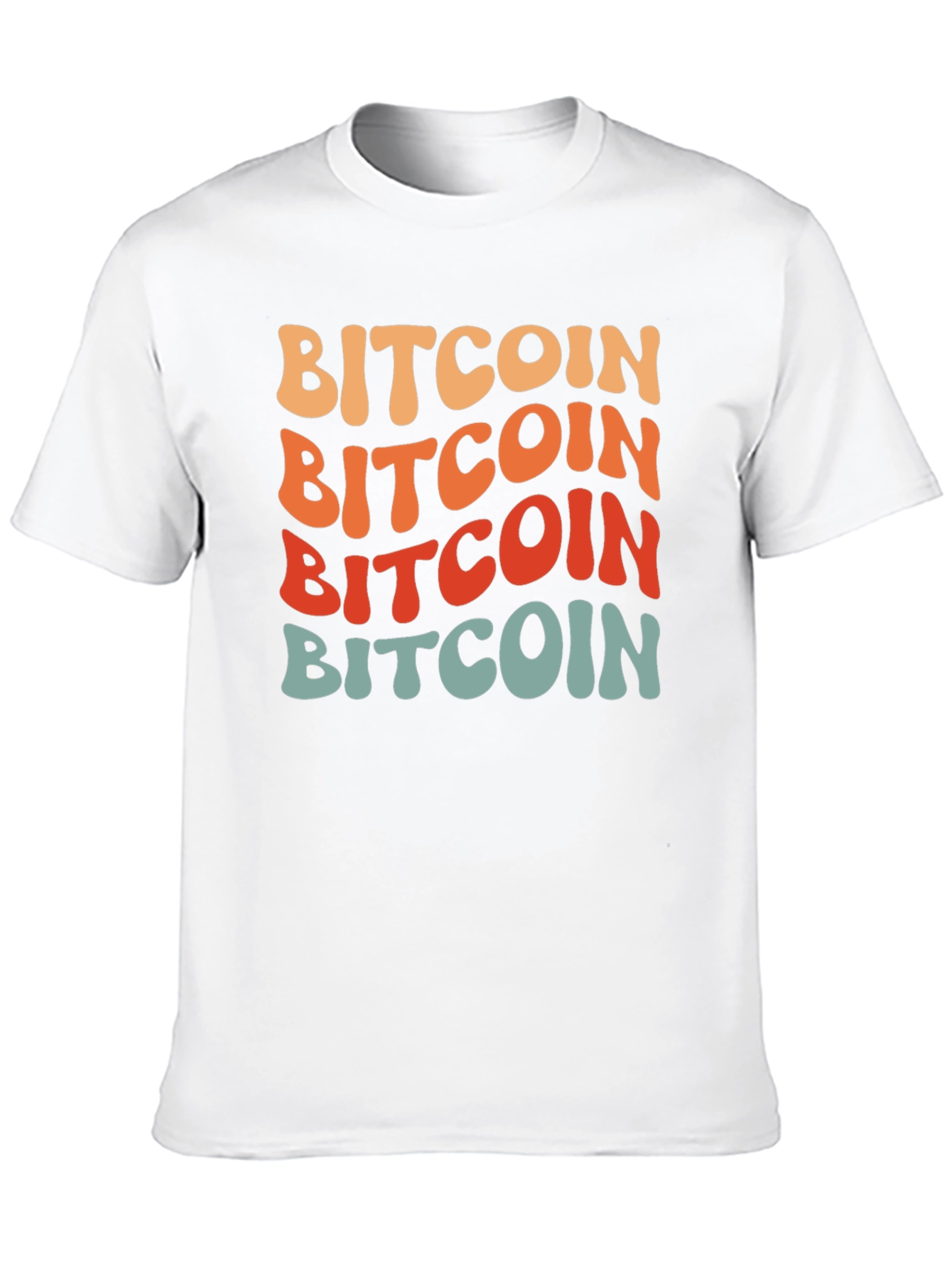 Retro Bitcoin T-Shirt - Stack Crypto Tee