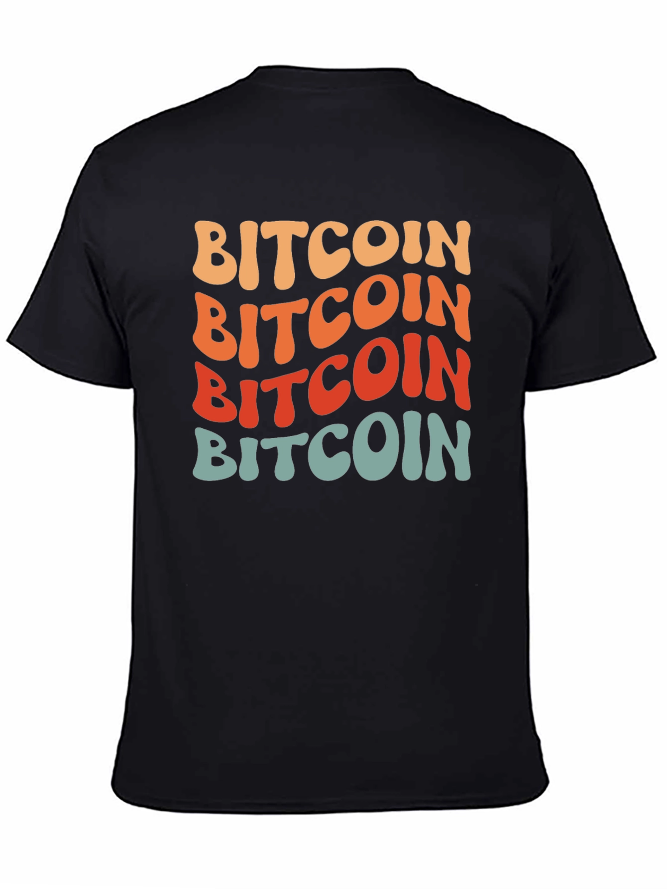 Retro Bitcoin T-Shirt - Stack Crypto Tee