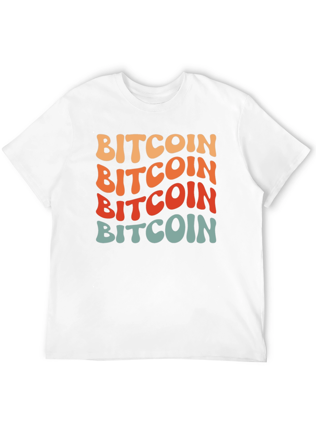 Retro Bitcoin T-Shirt - Stack Crypto Tee