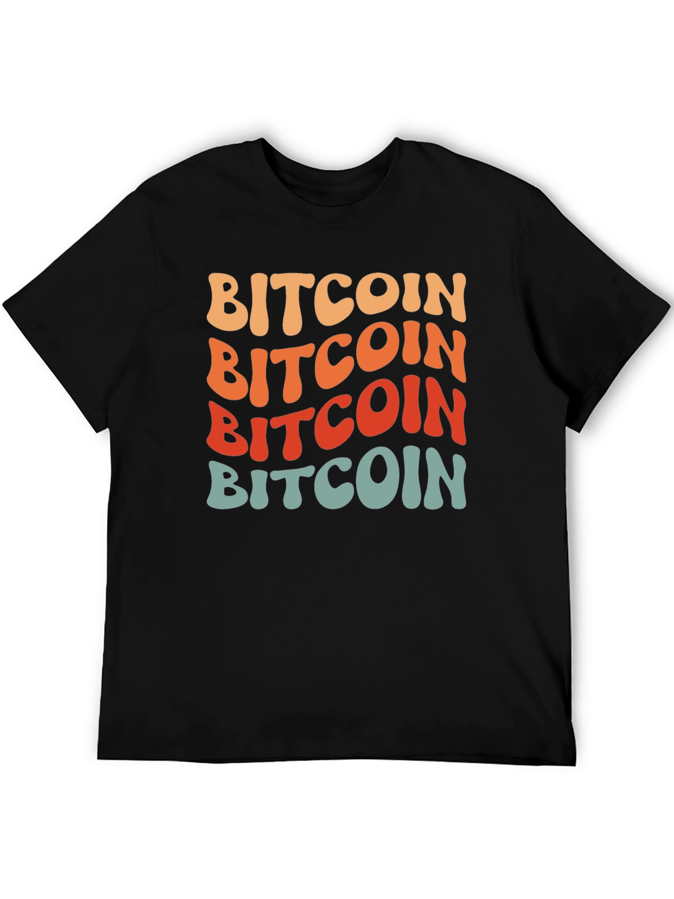 Retro Bitcoin T-Shirt - Stack Crypto Tee