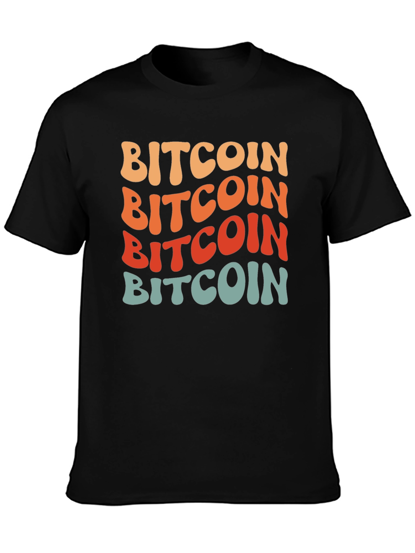 Retro Bitcoin T-Shirt - Stack Crypto Tee