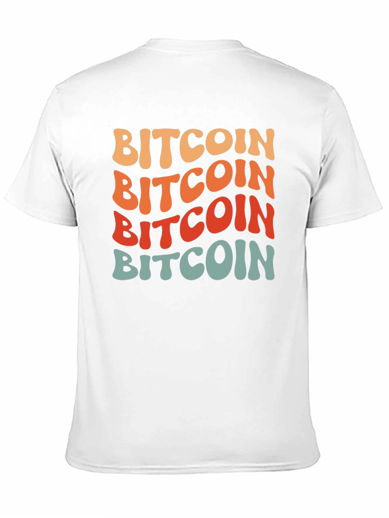 Retro Bitcoin T-Shirt - Stack Crypto Tee
