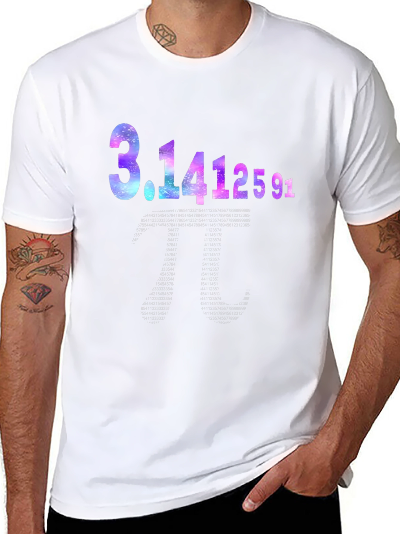 Pi Number Graphic T-Shirt